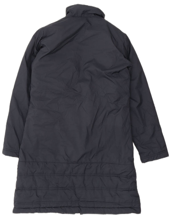 Adidas Γυναικείο παλτό UK 12 Medium Navy Blue Polyester