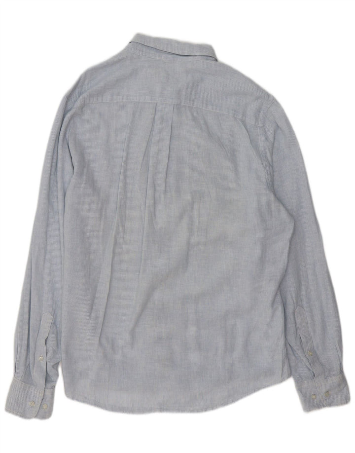 MURPHY & NYE Ανδρικό πουκάμισο XL Μπλε βαμβακερό ριγέ