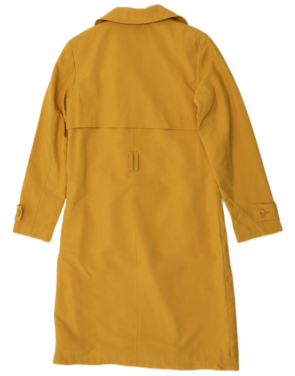 Marks & Spencer Γυναικεία καμπαρντίνα UK 8 Small Yellow Polyester