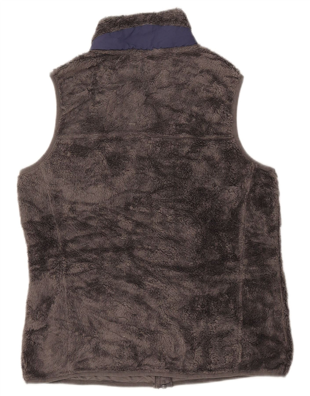 L.L.BEAN Γυναικείο Fleece Gilet UK 14 Medium Grey Polyester