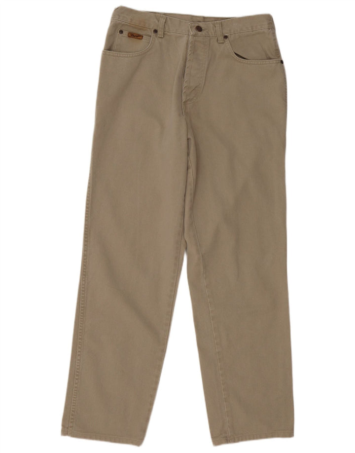 Ανδρικό τζιν Wrangler ίσιο W30 L30 Μπεζ