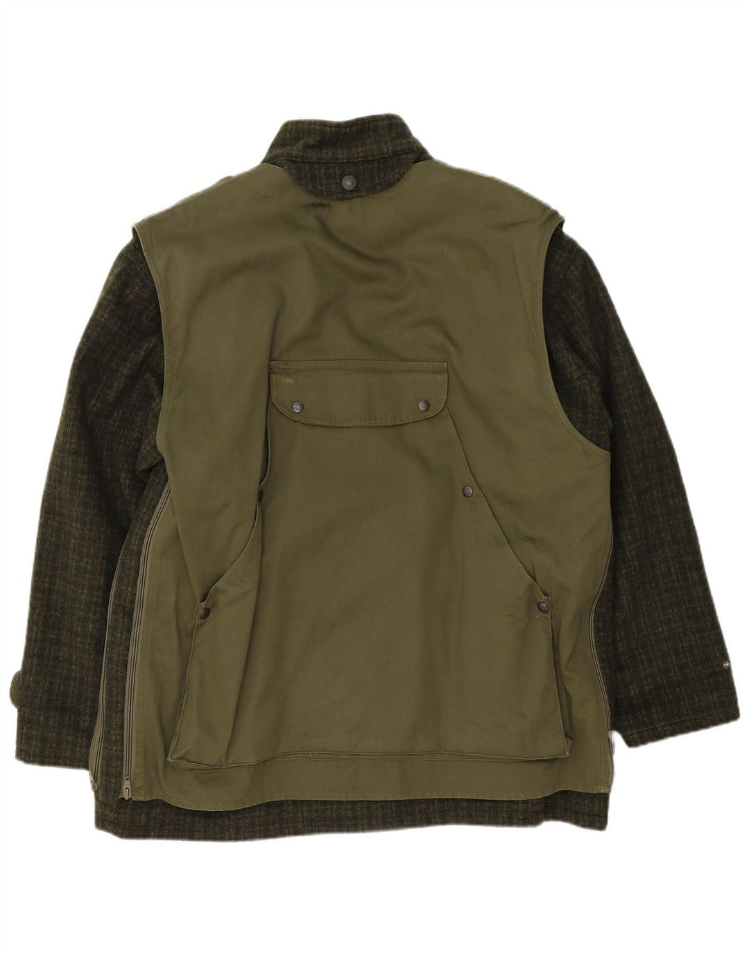 Belfe & Belfe Ανδρικό Μπουφάν IT 54 2XL Green Check Wool