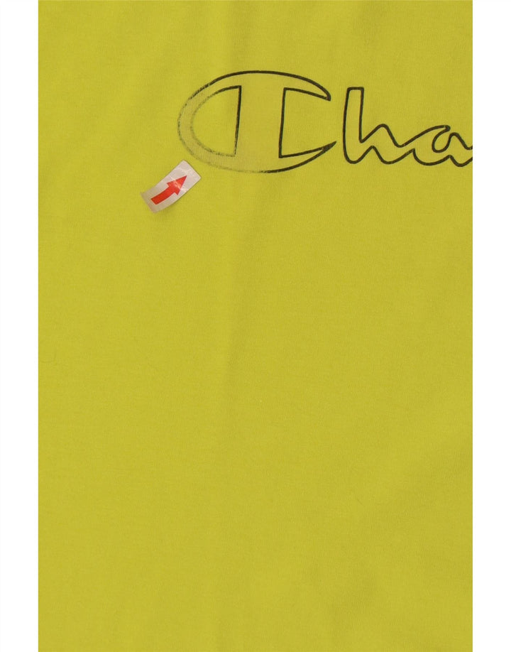 Ανδρικό γραφικό T-Shirt Champion Top Μεσαίο πράσινο βαμβακερό