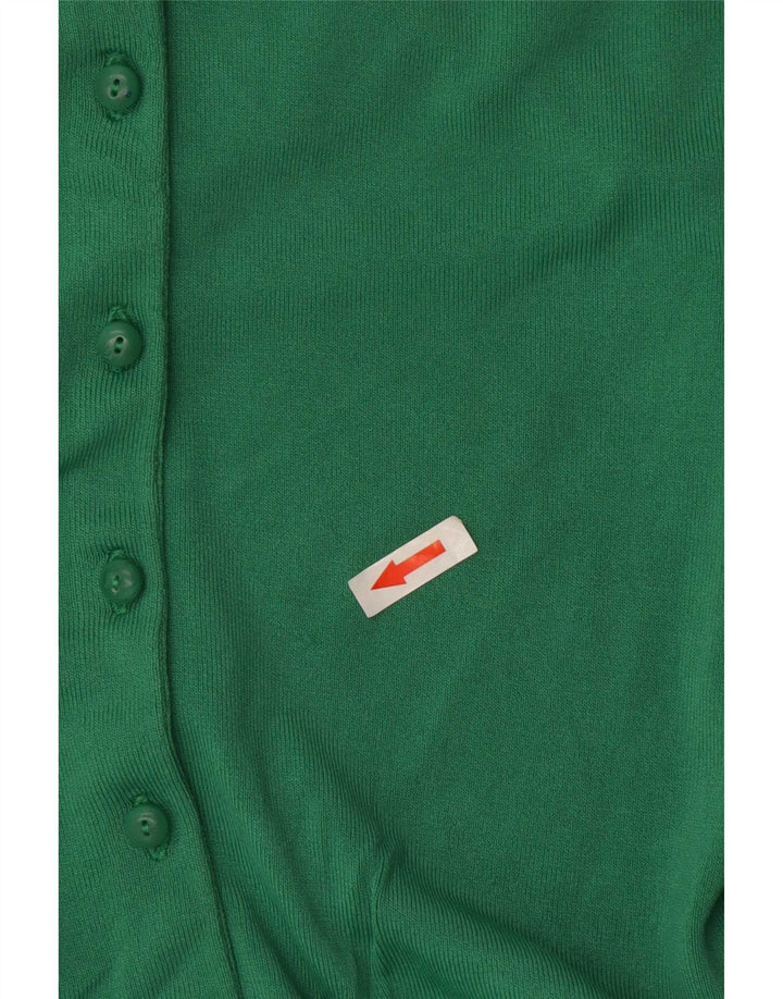 Zara Γυναικείο πουλόβερ UK 12 Medium Green Rayon