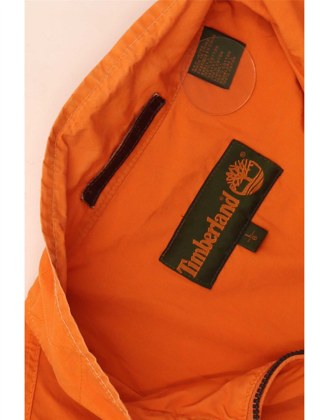 Ανδρικό μπουφάν Timberland Bomber UK 40 μεγάλο πορτοκαλί βαμβακερό