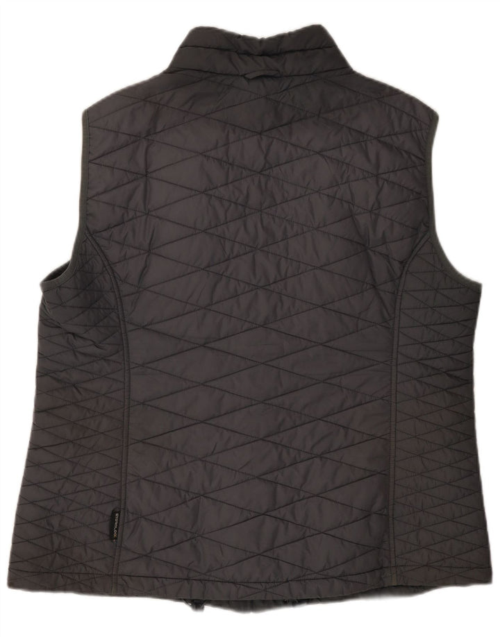 JACK WOLFSKIN Γυναικείο Gilet με επένδυση UK 20 2XL Γκρι πολυεστέρας