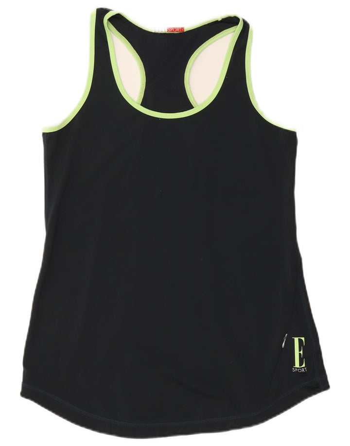 Γυναικείο γραφικό γιλέκο Elle Sport Top UK 12 Μεσαίου Γκρι Γεωμετρικός Πολυεστέρας