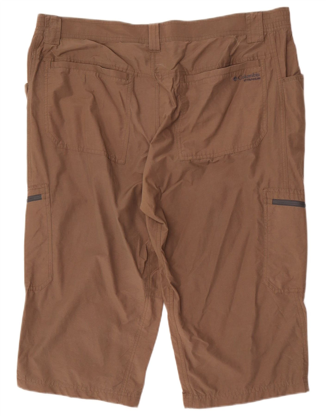 Ανδρικό σορτς Columbia Titanium Cargo XL W40 καφέ βαμβακερό