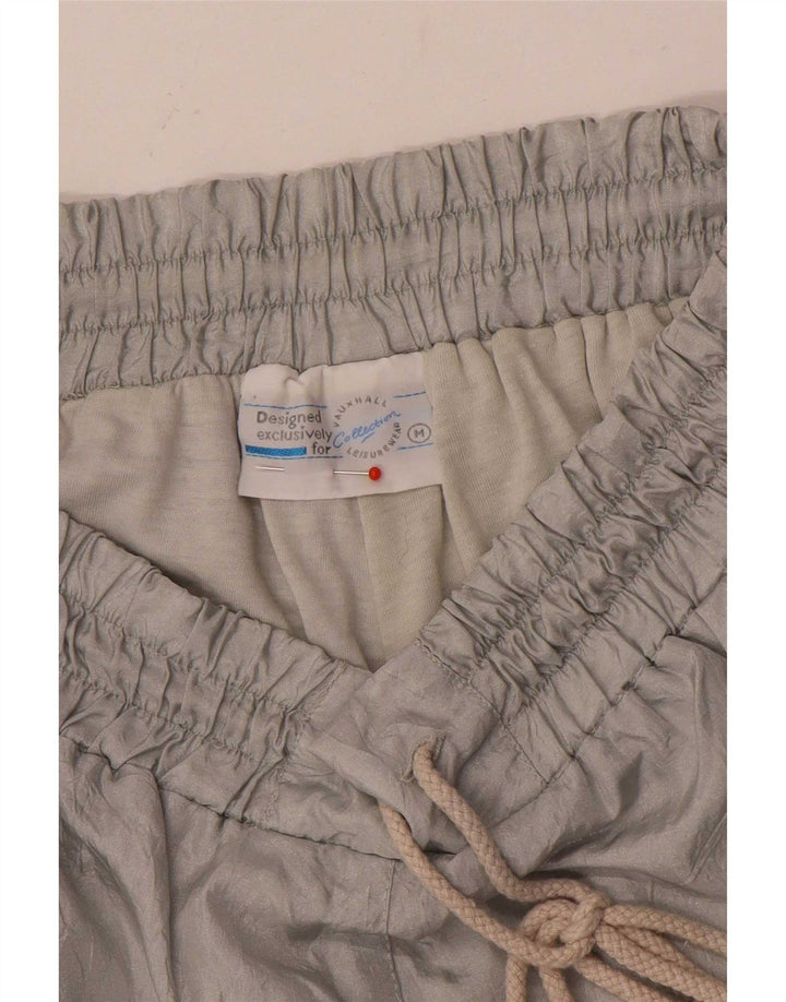 Vintage ανδρική φόρμα παντελόνι Joggers Medium Grey Colourblock Polyamide