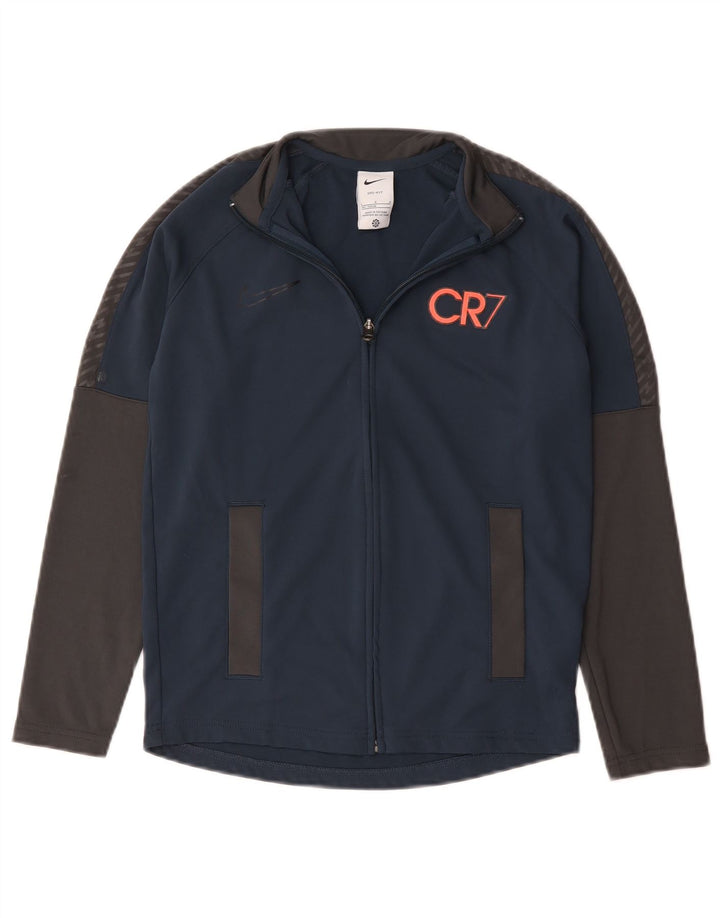 Τοπ μπουφάν Nike Boys αθλητική φόρμα 12-13 ετών Μεγάλο Navy Blue