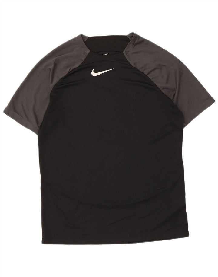 Ανδρικό T-Shirt Nike Dri Fit Τοπ μεσαίου μαύρου χρώματος πολυεστέρας
