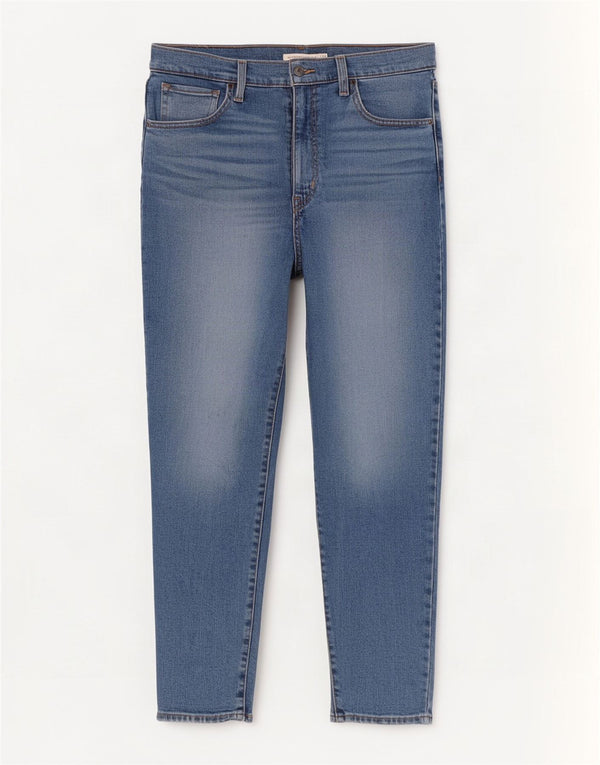 Γυναικείο Levi's Mom τζιν ψηλόμεσο κωνικό W30 L29 Μπλε βαμβακερό