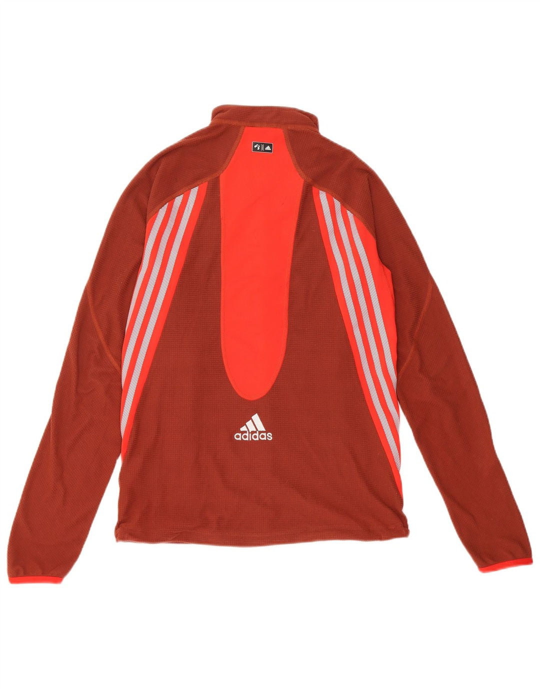 Γυναικεία αθλητική φόρμα Adidas Top Jacket UK 12 Medium Brown Colorblock Polyester