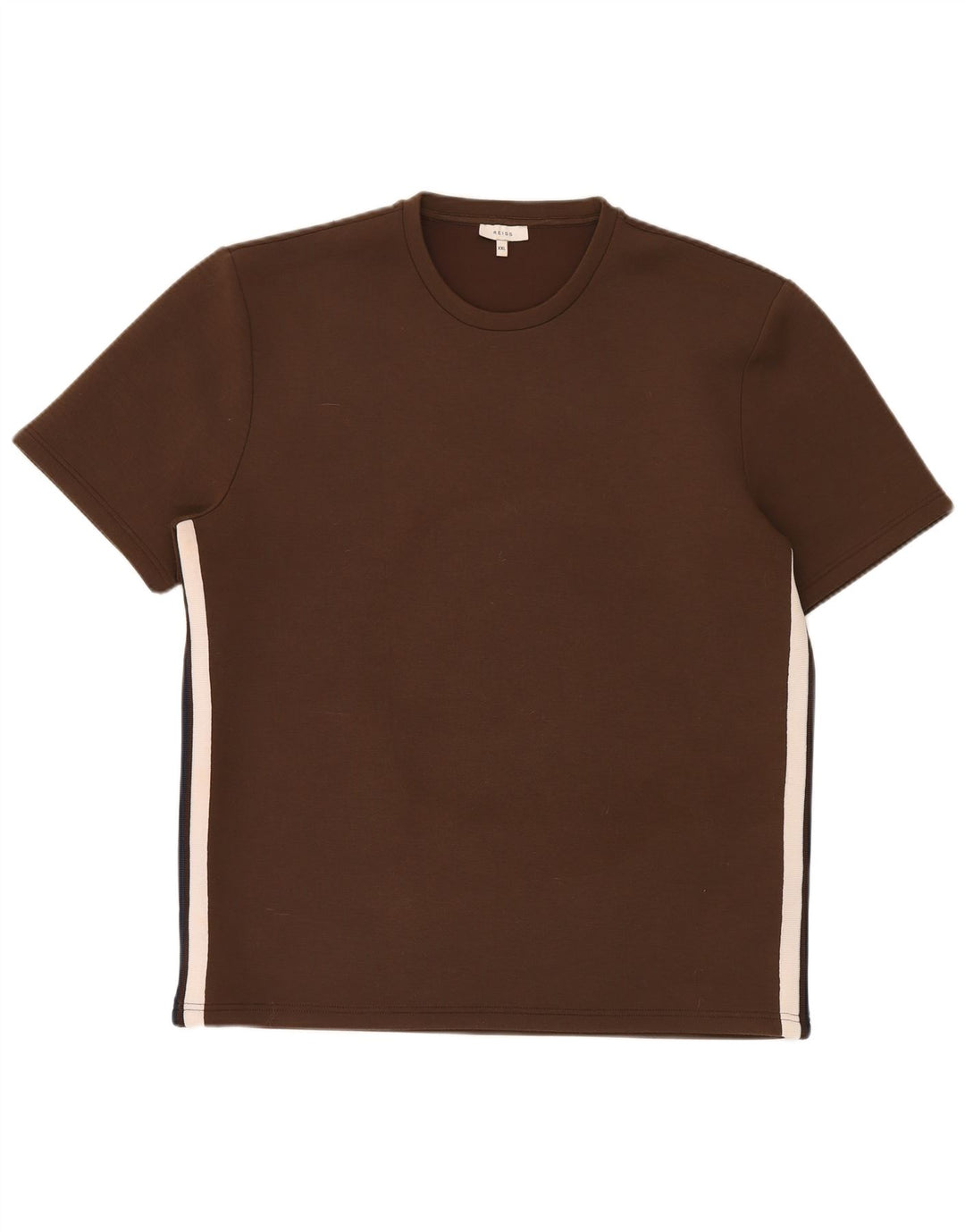 Ανδρικό T-Shirt Reiss Top 2XL καφέ πολυεστέρας
