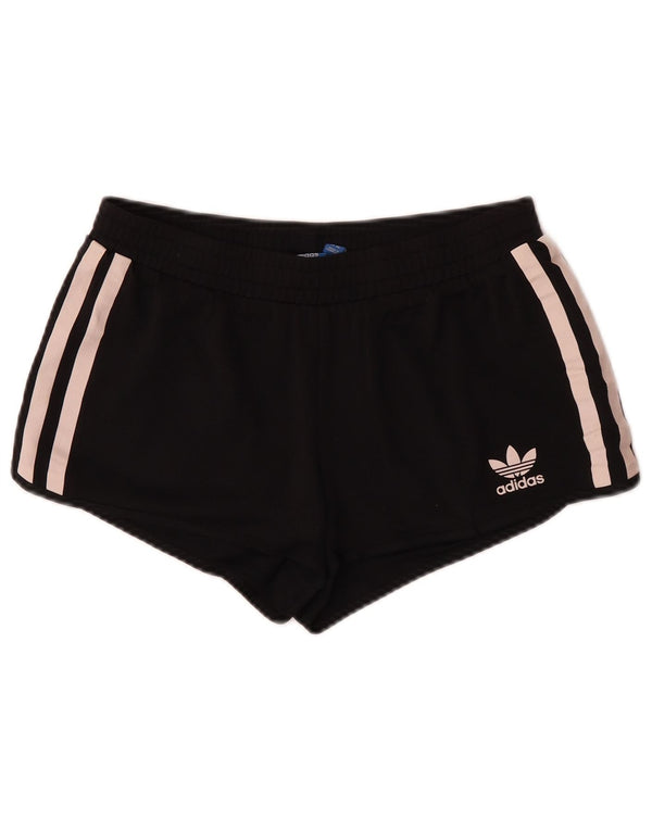 Γυναικείο αθλητικό σορτς Adidas UK 14 LMedium μαύρο πολυεστέρα