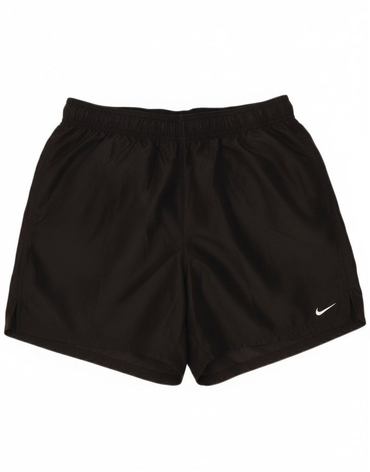 Γυναικείο αθλητικό σορτς Nike UK 14 μεγάλο μαύρο πολυεστέρα