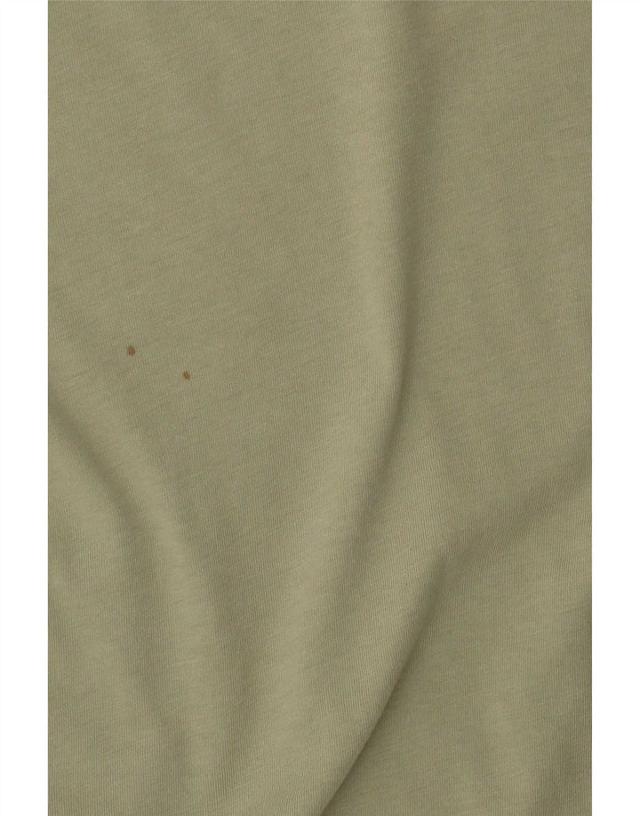 Ανδρικό T-Shirt North Face Top Medium Khaki Cotton