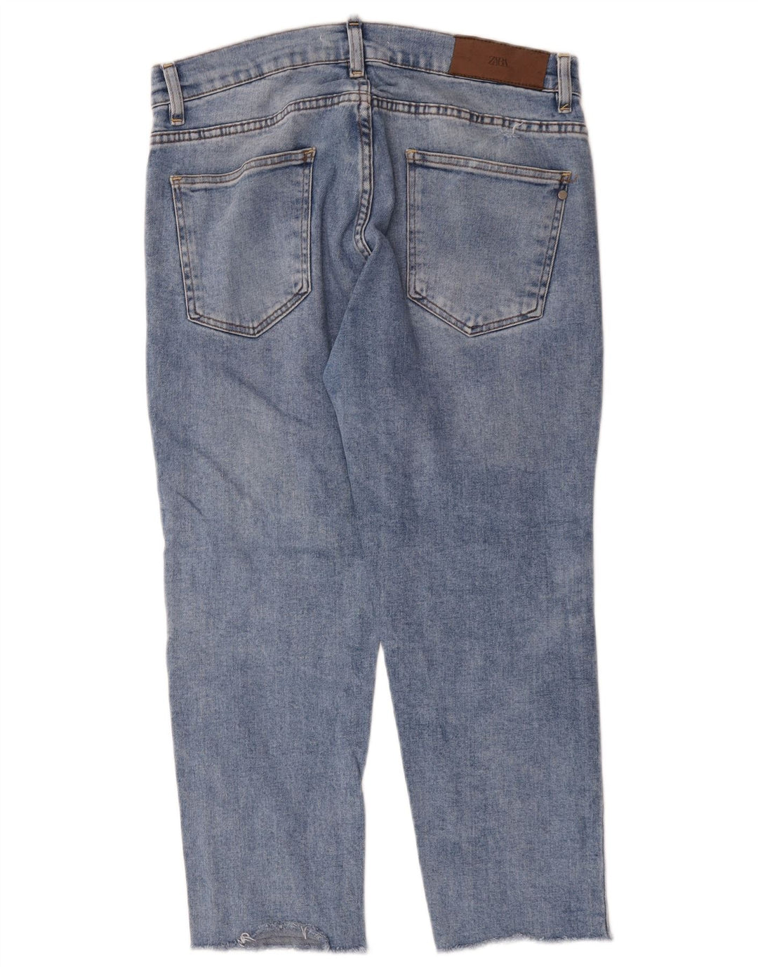 Zara Ανδρικό τζιν Cropped Large W32 L24 Blue