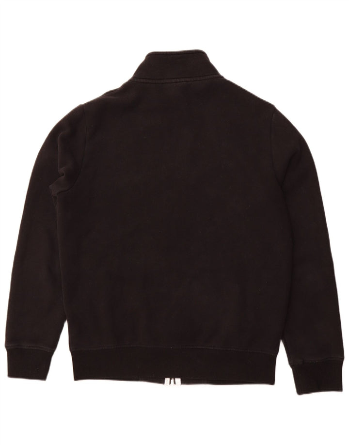 Ανδρική αθλητική φόρμα SUPERDRY Μπουφάν μεγάλο μαύρο βαμβακερό