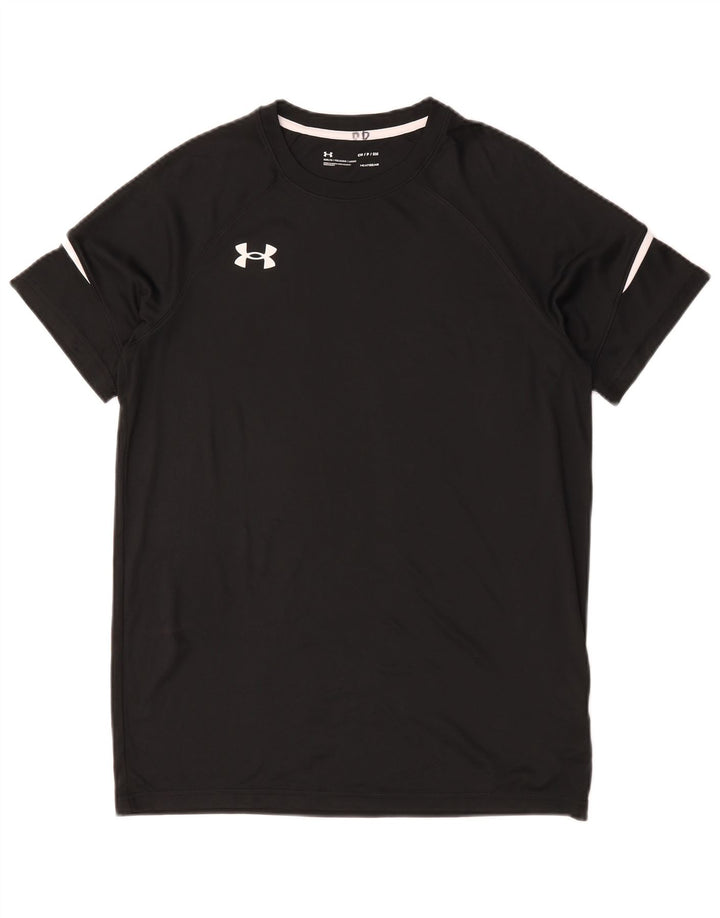 Ανδρικό μπλουζάκι Under Armour Heat Gear Top Μικρό Μαύρο Πολυεστέρα