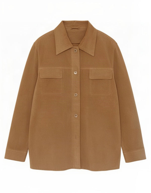 Vintage Γυναικείο Suede Jacket UK 18 XL Beige