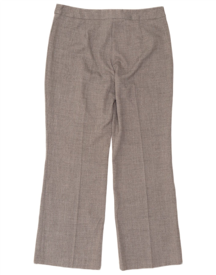 Marks & Spencer γυναικείο παντελόνι UK 14 Medium W32 L28 Grey Pearringbone