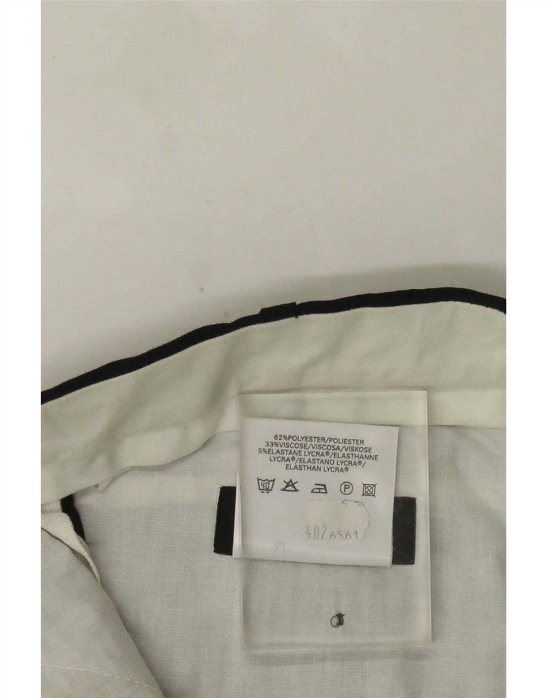 Ανδρικό ίσιο παντελόνι Marks & Spencer W40 L29 Navy Blue Polyester
