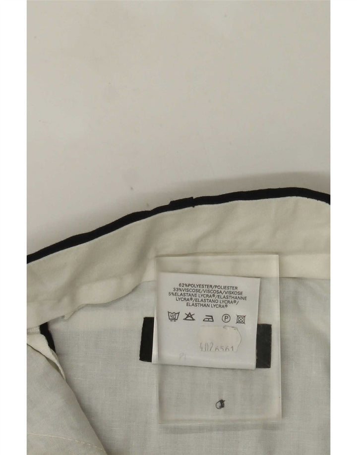 Ανδρικό ίσιο παντελόνι Marks & Spencer W40 L29 Navy Blue Polyester
