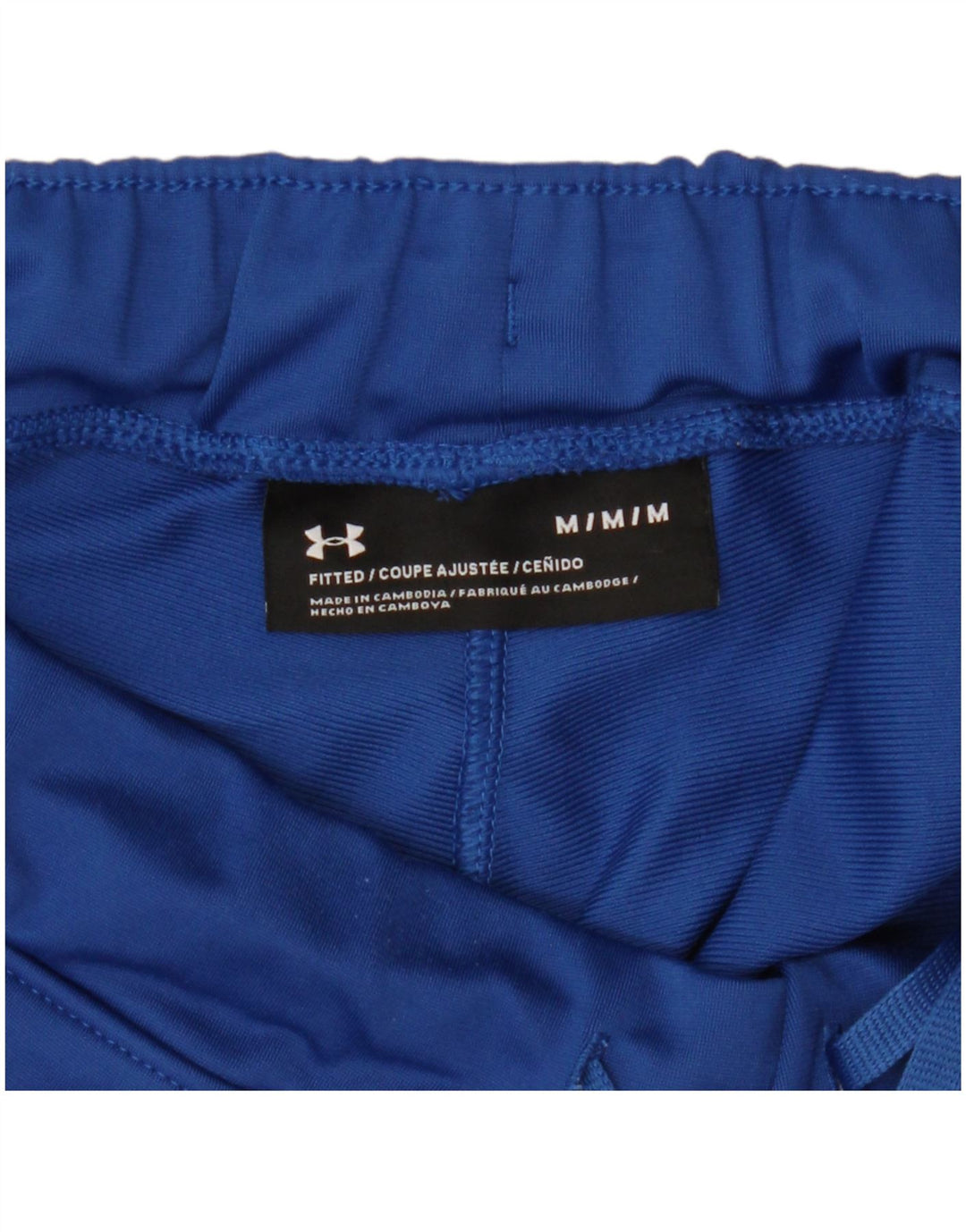 Ανδρικό παντελόνι αθλητικής φόρμας UNDER ARMOR Medium Navy Blue Colourblock