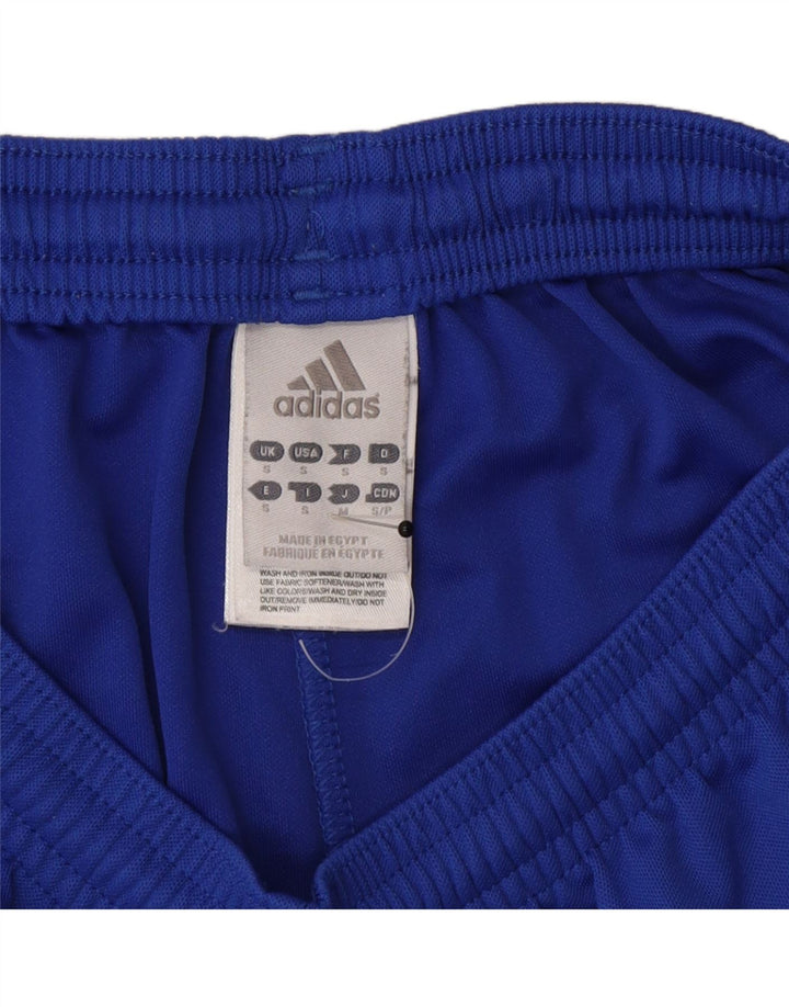 Ανδρικό αθλητικό σορτς Adidas Climalite Small Blue Polyester