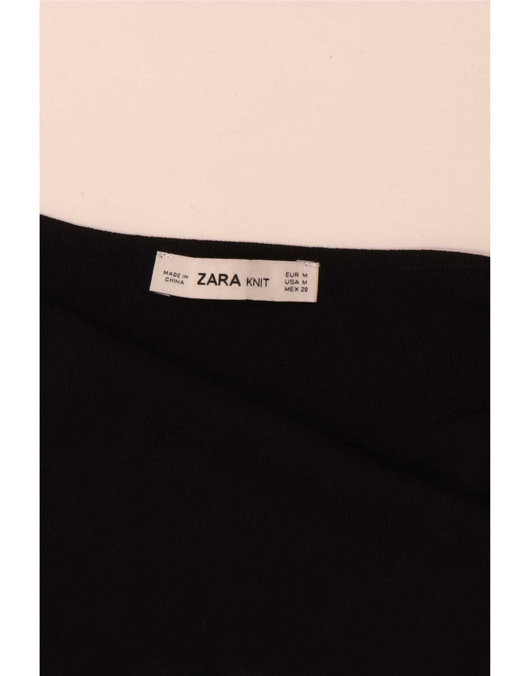 Zara Γυναικείο κορμάκι Halter UK 12 Medium Black Viscose