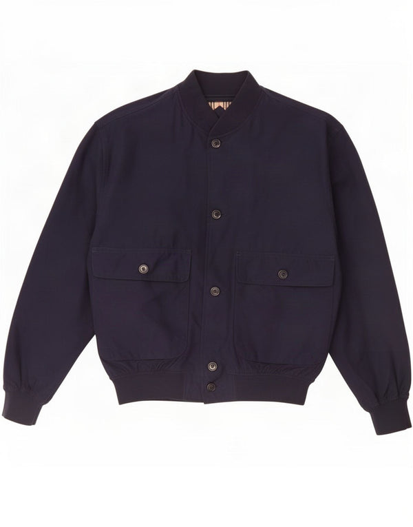Faciba Ανδρικό Bomber Jacket IT 50 Large Navy Blue