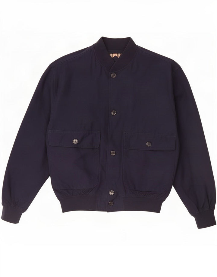 Faciba Ανδρικό Bomber Jacket IT 50 Large Navy Blue