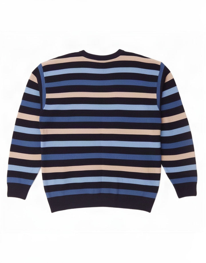 Lacoste Boys Crew Neck Jumper πουλόβερ 11-12 ετών πολύχρωμο ριγέ