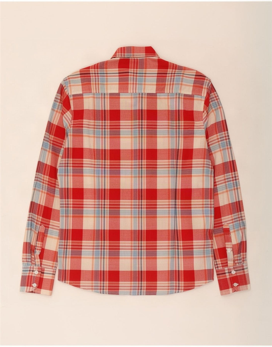 Jack & Jones Ανδρικό Πουκάμισο XL Red Check Cotton