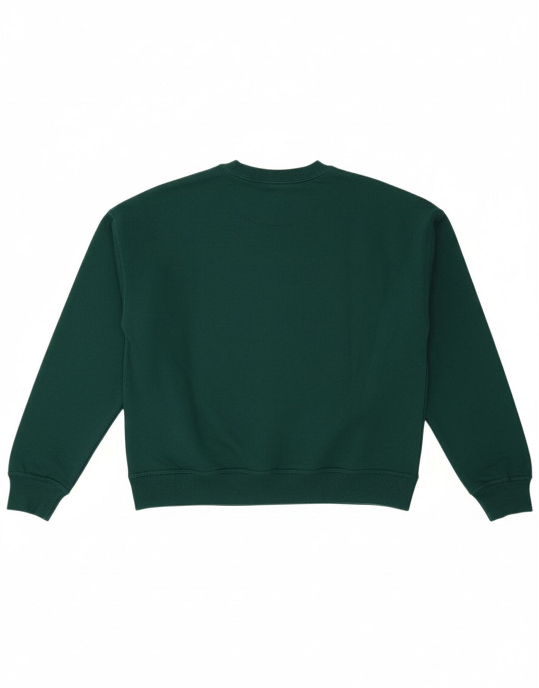 CHAMPION Womens Oversized Graphic Sweatshirt Jumper UK 10 Small Green