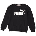 Puma Boys Graphic Φούτερ Jumper 13-14 ετών Μαύρο