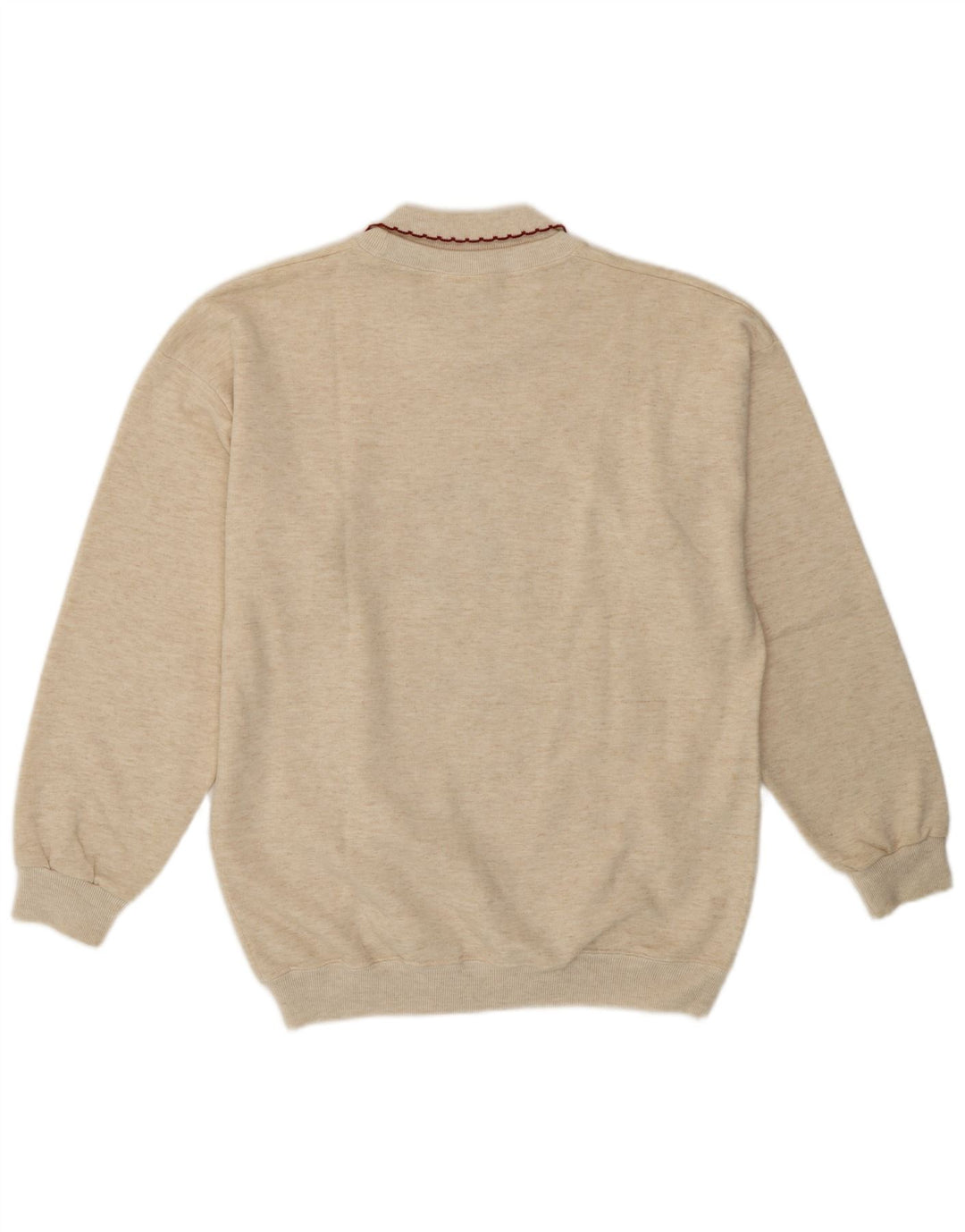 Oak Tree Γυναικεία φούτερ μεγάλου μεγέθους Jumper UK 10 Small Beige Floral