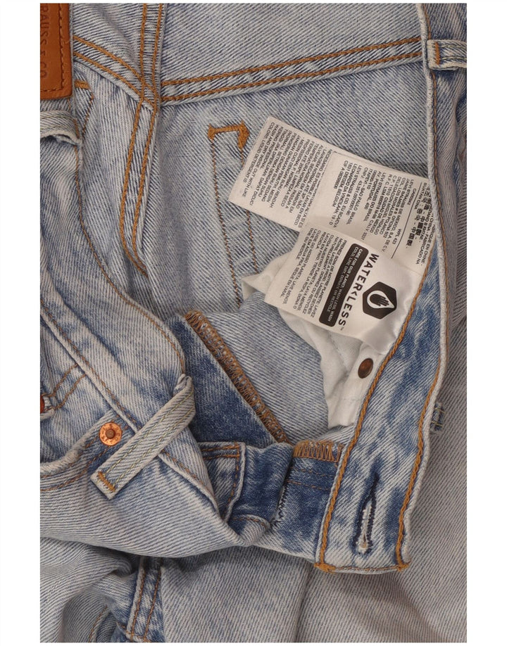 Γυναικείο τζιν Levi's Wide Leg Cropped W28 L23 Μπλε βαμβακερό