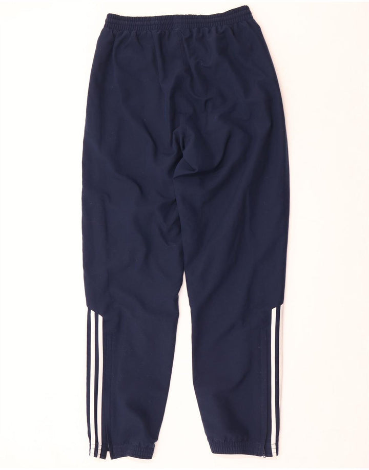 Adidas Mens Tracksuit Trousers Joggers Small Navy Blue Polyester