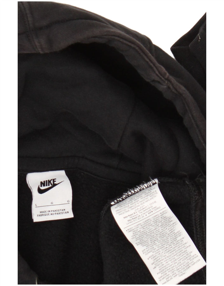 Ανδρικό φούτερ Nike, μεγάλο μαύρο βαμβακερό