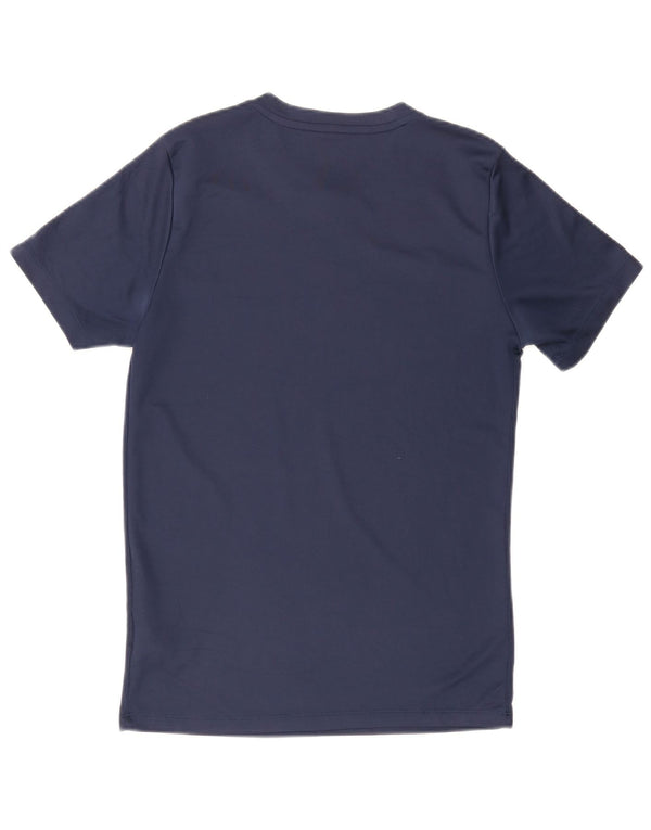 Ανδρικό μπλουζάκι Nike Dri Fit Small Small Navy Blue Polyester
