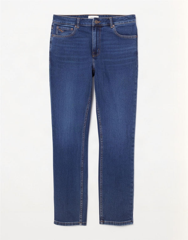 Jack Wills Ανδρικό Slim Jeans W32 L30 Blue Cotton