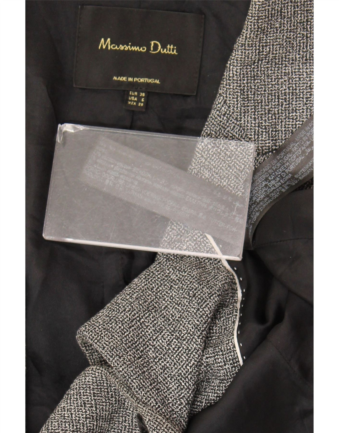 Massimo Dutti Γυναικείο Γιλέκο EU 38 Μικρό Γκρι Μαλλί