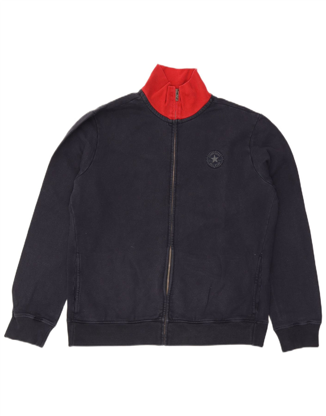 Ανδρική φόρμα Converse Chuck Taylor Top Jacket XL Navy Blue Colourblock