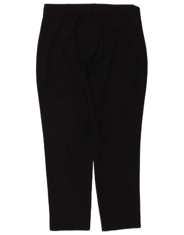 Marks & Spencer Γυναικείο Cropped Παντελόνι UK 12 Medium W30 L25 Black