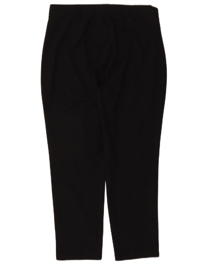 Marks & Spencer Γυναικείο Cropped Παντελόνι UK 12 Medium W30 L25 Black