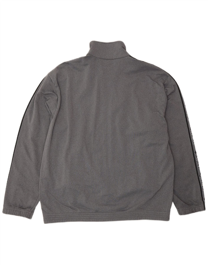 Ανδρική αθλητική φόρμα γραφικών Asics Top Jacket Medium Grey