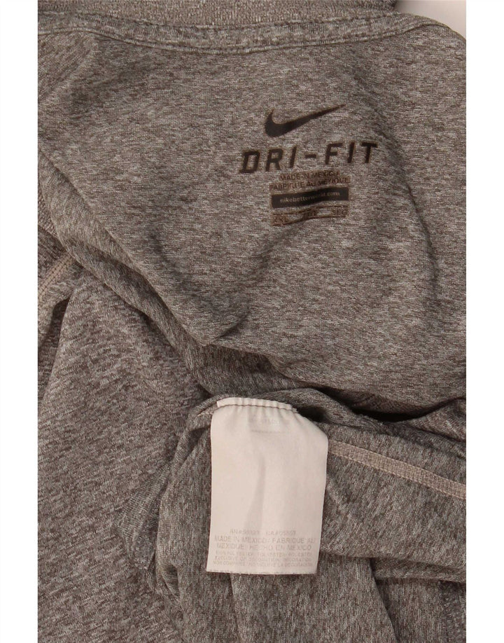 Ανδρικό μπλουζάκι Nike Dri Fit τοπ 2XL από πολυεστέρα με γκρι φλύκταινες