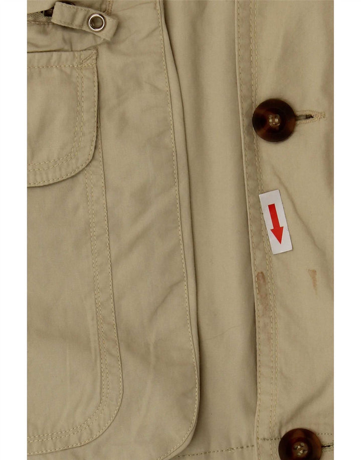 Vintage Ανδρικό Military Jacket UK 38 Medium Beige